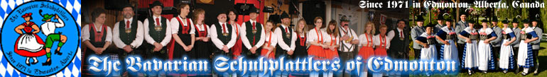 Bavarian Schuhplattlers of Edmonton - Since 1971 in Edmonton, Alberta, Canada